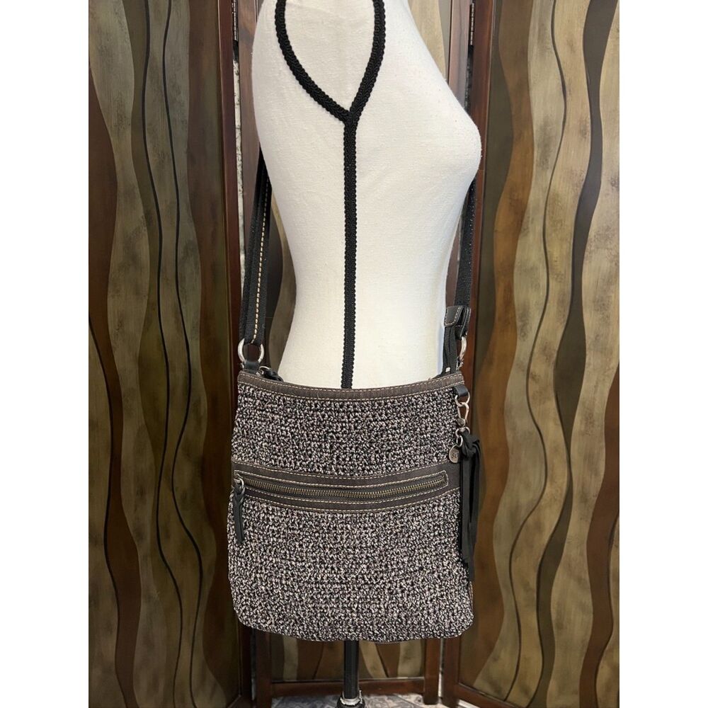 The Sak Lucia hand crocheted crossbody bag